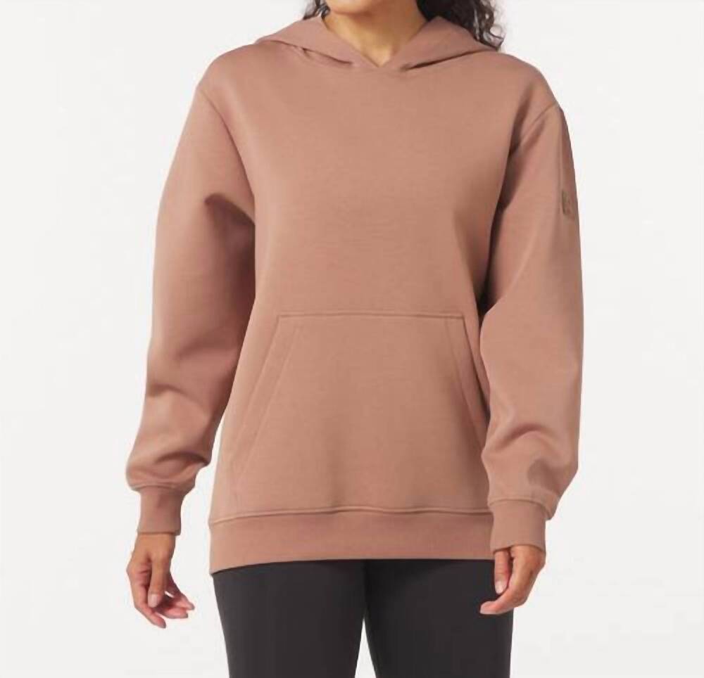 NEW GLYDER women's boundless hoodie in mocha